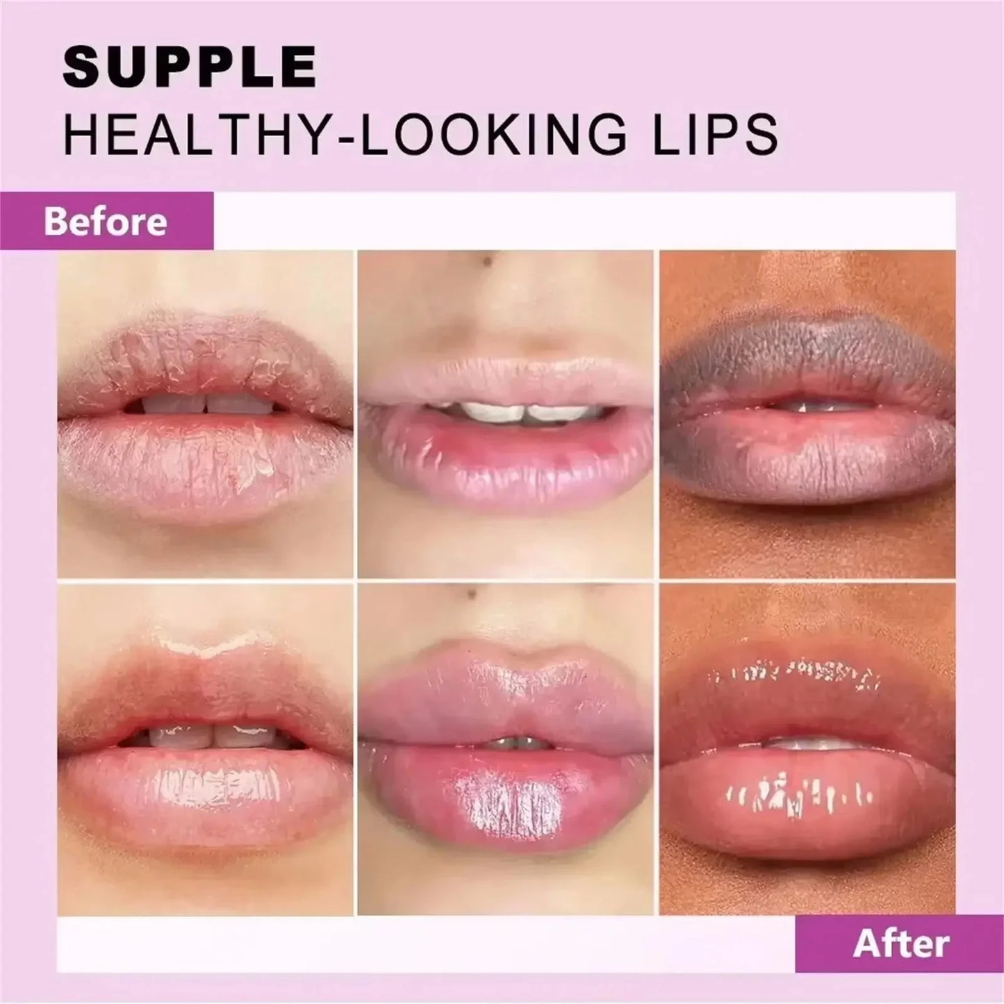 Aceite voluminizador de labios que da volumen al instante