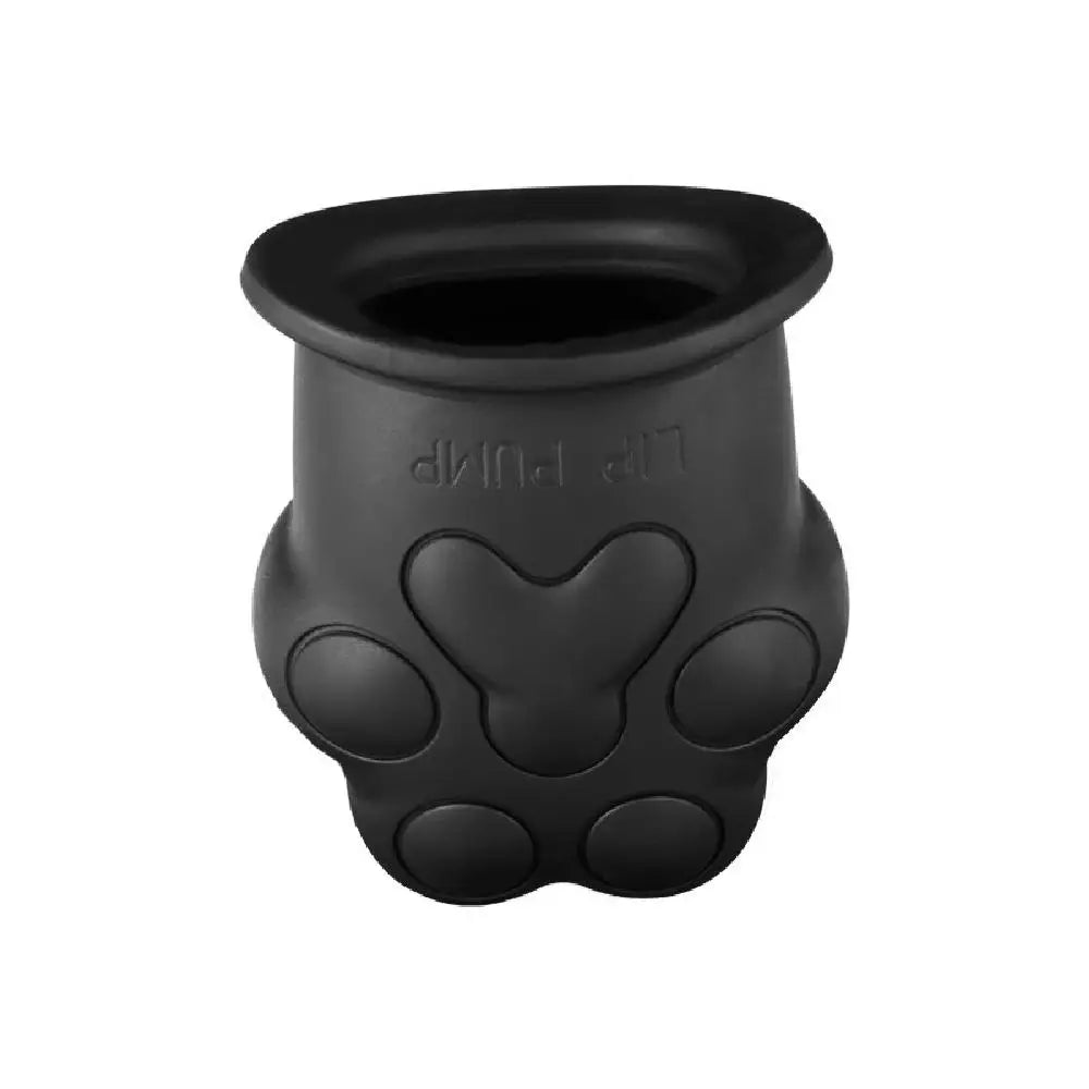 Lip Plumper Device Cute Pink Cat Paw Soft Lip Plumping Quickly Natural Pout Mouth Plumping Tool Beauty Pump Sexy Lip Bigger