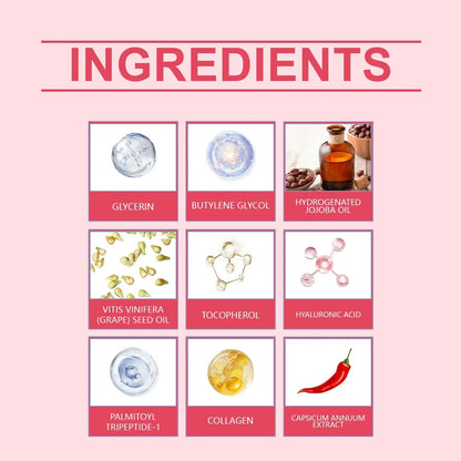 Aceite voluminizador de labios que da volumen al instante