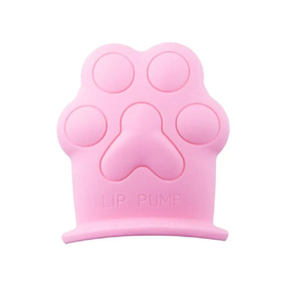 Lip Plumper Device Cute Pink Cat Paw Soft Lip Plumping Quickly Natural Pout Mouth Plumping Tool Beauty Pump Sexy Lip Bigger